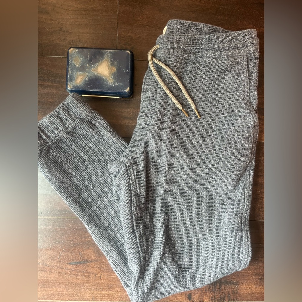 Taylor Stitch The Après Pant Sashiko Blue Medium